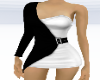 white & black