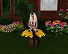 Fall Sunflower Chair