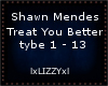 S.Mendes:Treat U Better