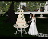 Round Wedding Cake W/P