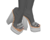 Grey Heels Zuba