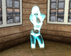 Teal Dance Hologram