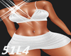 Creamy white silk