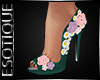 |E! Green Spring Heels