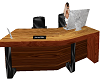 Receptionist Wood Desk