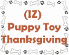 Puppy Toy Thanksgiving
