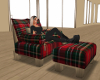 tartan chair