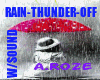 RAIN, THUNDER w/ Sounds