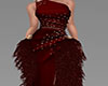 Red Feather Gown