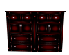 Elegant Red Dresser