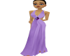 Purple Silk Ballgown