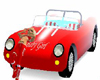 Red BabyGirl Pose Car