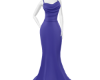 Blue Violet Gown