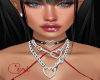 Heart Choker Black