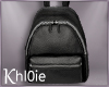 K black backpack