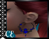 Blue Valentine Earrings