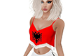 Red Albanian Top