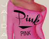 Pink Sweatshirt Dress P