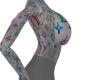 RAINBOW GREY L-V FISHNET