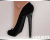 L* Formal Black Heels