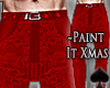 Cat~ Paint It Xmas.Pants