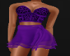 Wilma Skirt/Top Purple