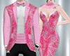 Suit Couple Pink M