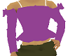 fashion top purple