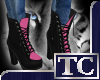~TC~ Pink Misfit Boots