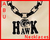 (CA) Hawk Necklaces