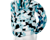 Uni Goated Teal Camo Top