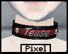 <Pp> red Tease Collar