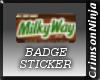 [CN] MilkyWay Badge