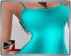 [DL]jeans w top teal