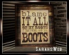 Country Roots Boots Art