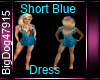 [BD] Short Blue Dress