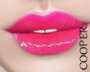 !A Neon pink lipstick