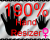 *M* Hand Scaler 190%