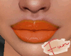 FUN Orange wet lips
