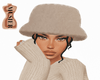 M | Suede Hat, Almond