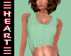 Soft Knit Top Mint Green