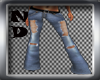 Nix~Worn Torn Jeans