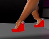 Shoes red