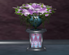 Violet Flower Pedestal