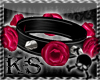 Spikes & Roses Collar
