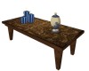 Coffee Table Blue n Gold