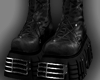 D-Hard Black Boots