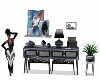 Art Console Wall Table
