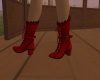 (K) Lollita Boots Red