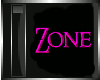 pink ZONE sign